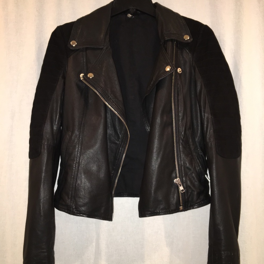Leather jacket